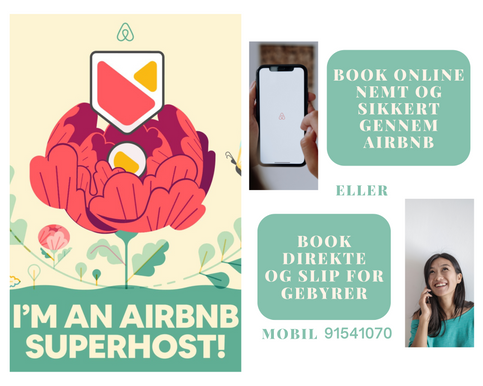 Superhost Airbnb booking book direkte