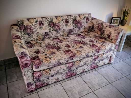 blomstersofa